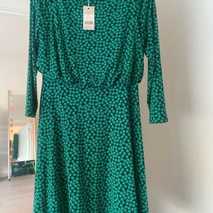Boden flare dress.